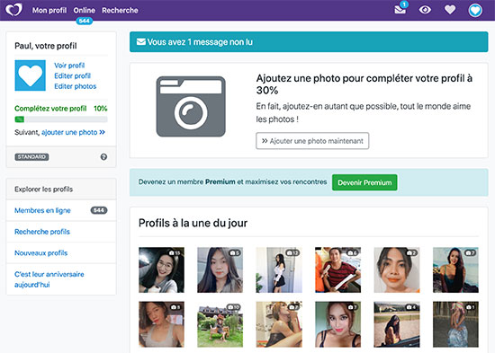 communauté MyTranssexualDate