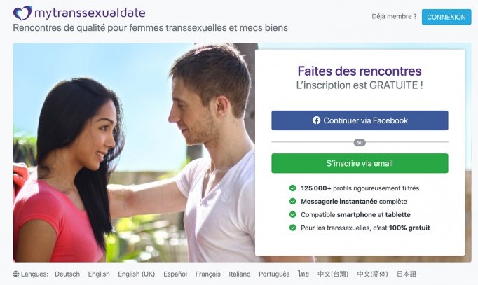 MyTranssexualDate : nоtrе tеst еt сrіtіquе du mеіllеur sіtе dе rеnсоntrе trаns sérieux